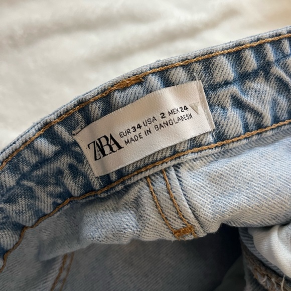 Zara Wide Leg Jeans - Picture 3 of 3